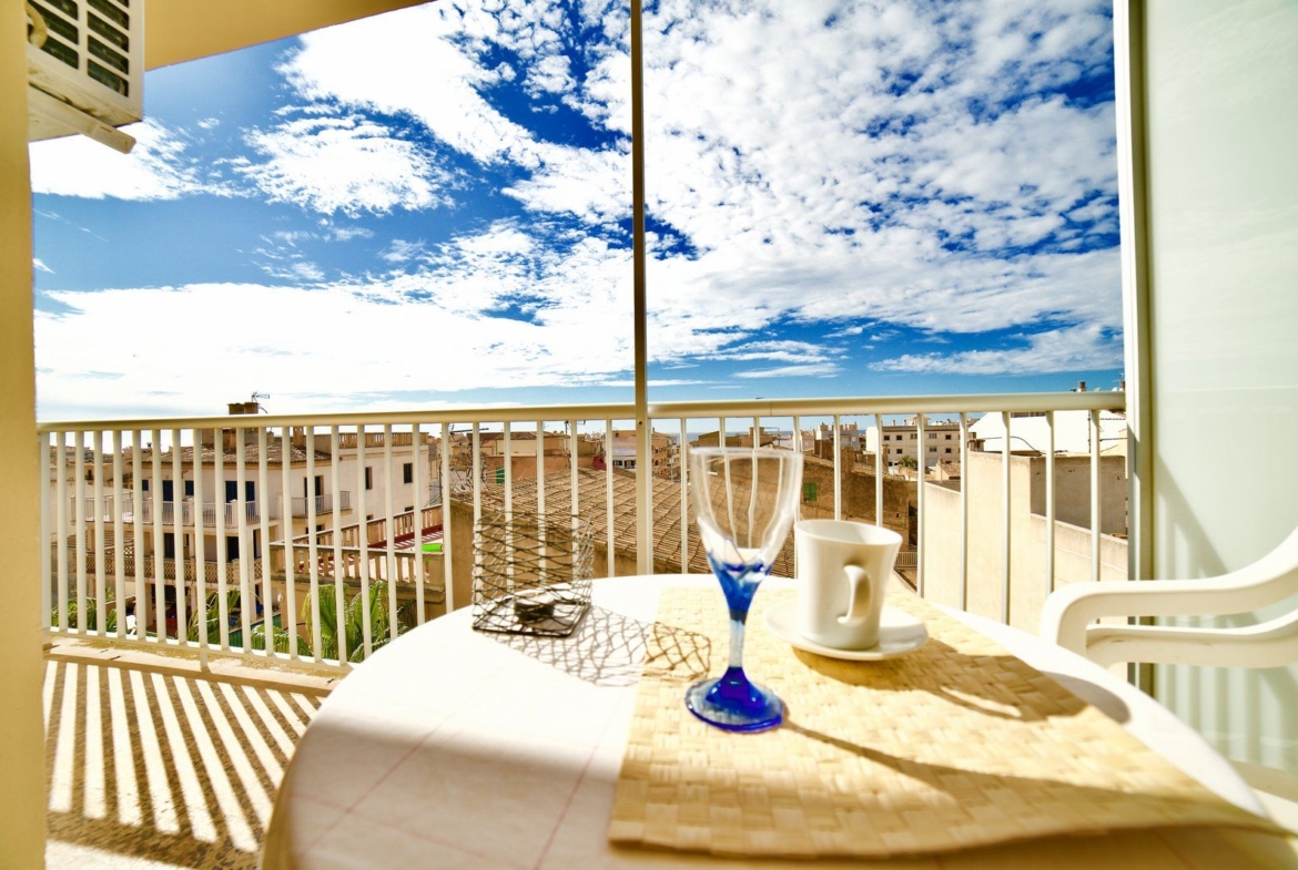 Wohnung mit Meerblick zur Miete in Colonia de Sant Jordi