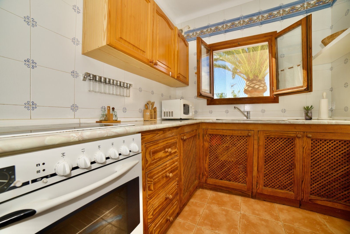 Chalet amueblado en alquiler cerca de Cala Santanyí con jardín