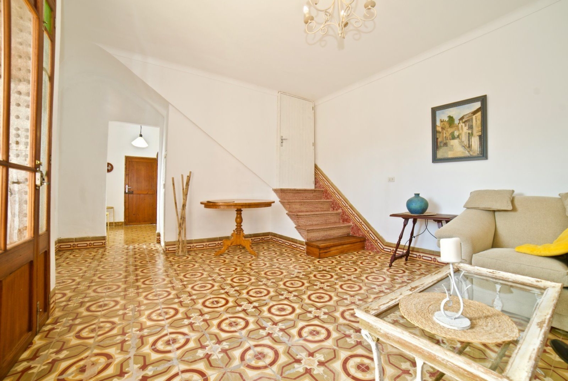 Renovated Village House with Garden & Sea Views for Rent in Ses Salines
