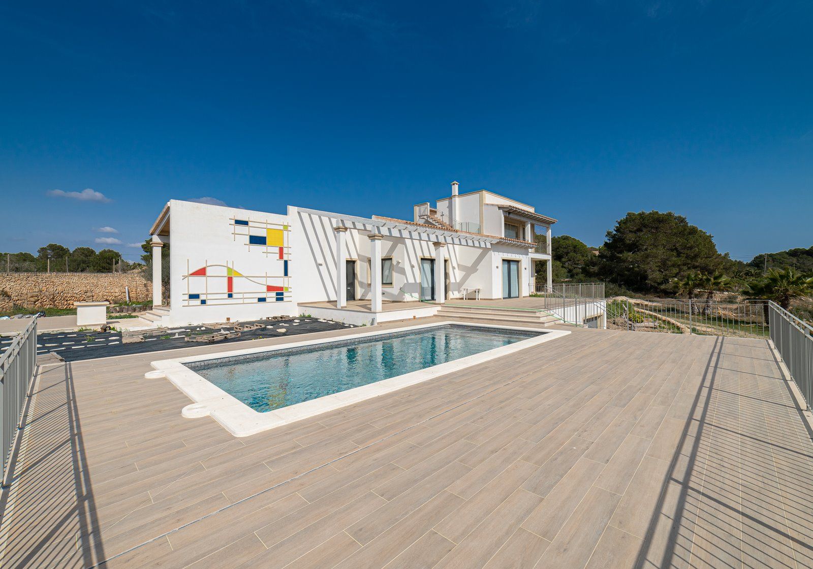 17-964-Villasyfincasmallorca.jpg Casa de campo en alquiler con piscina y vistas al mar, Colonia de Sant Jordi