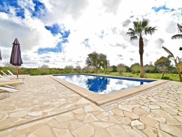 Landhaus mit Pool und Meerblick bei Portocolom, Santanyí