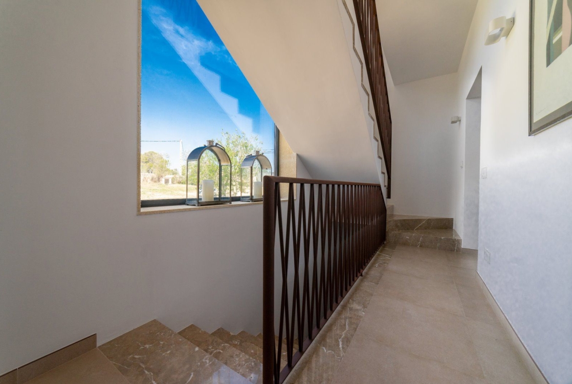 Casa de campo en alquiler con piscina y vistas al mar, Colonia de Sant Jordi