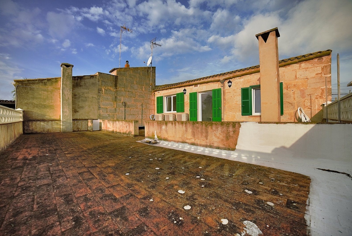 Renovated Village House for Rent with Terraces in Ses Salines