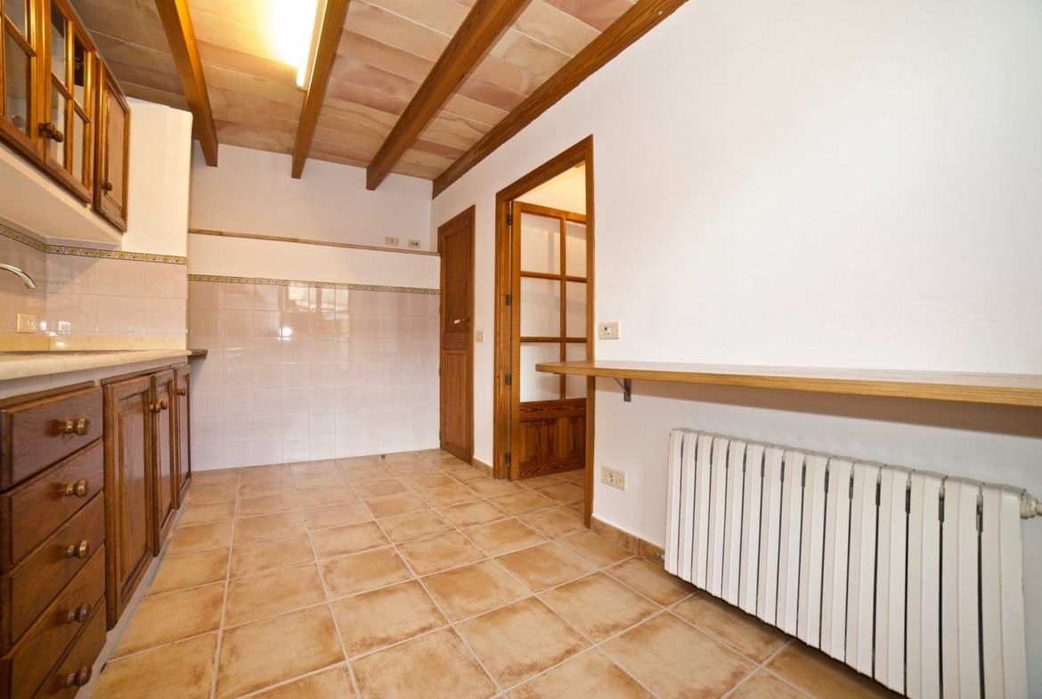 Spacious Village House for Rent with Patio in Es Llombards