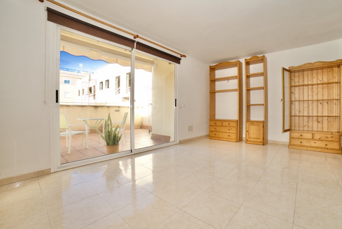 Piso con terraza en Campos, sureste de Mallorca