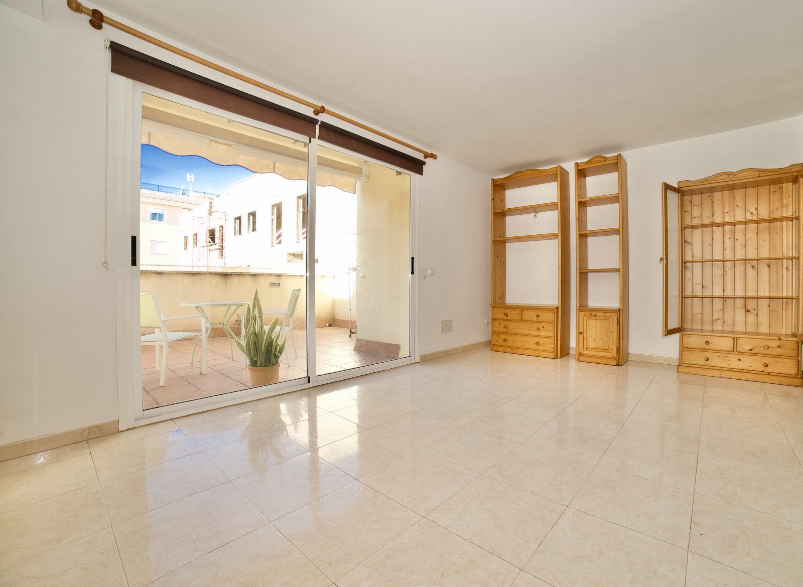 Piso con terraza en Campos, sureste de Mallorca