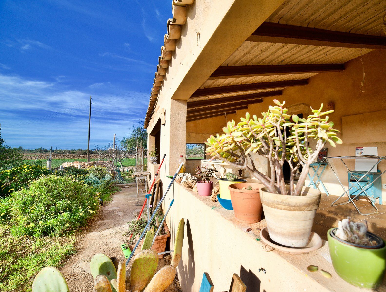 Casa de campo con jardín cerca de Ses Salines