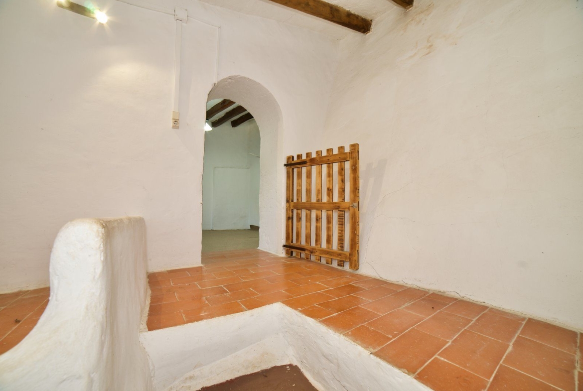 Alquiler casa rústica en Ses Salines con jardín y barbacoa