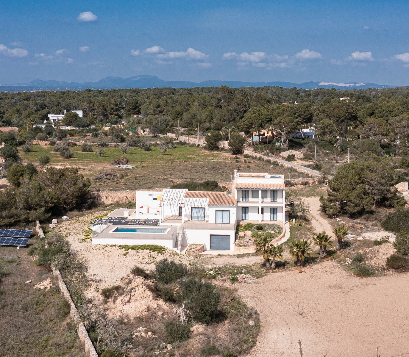 2-964-Villasyfincasmallorca.jpg Casa de campo en alquiler con piscina y vistas al mar, Colonia de Sant Jordi