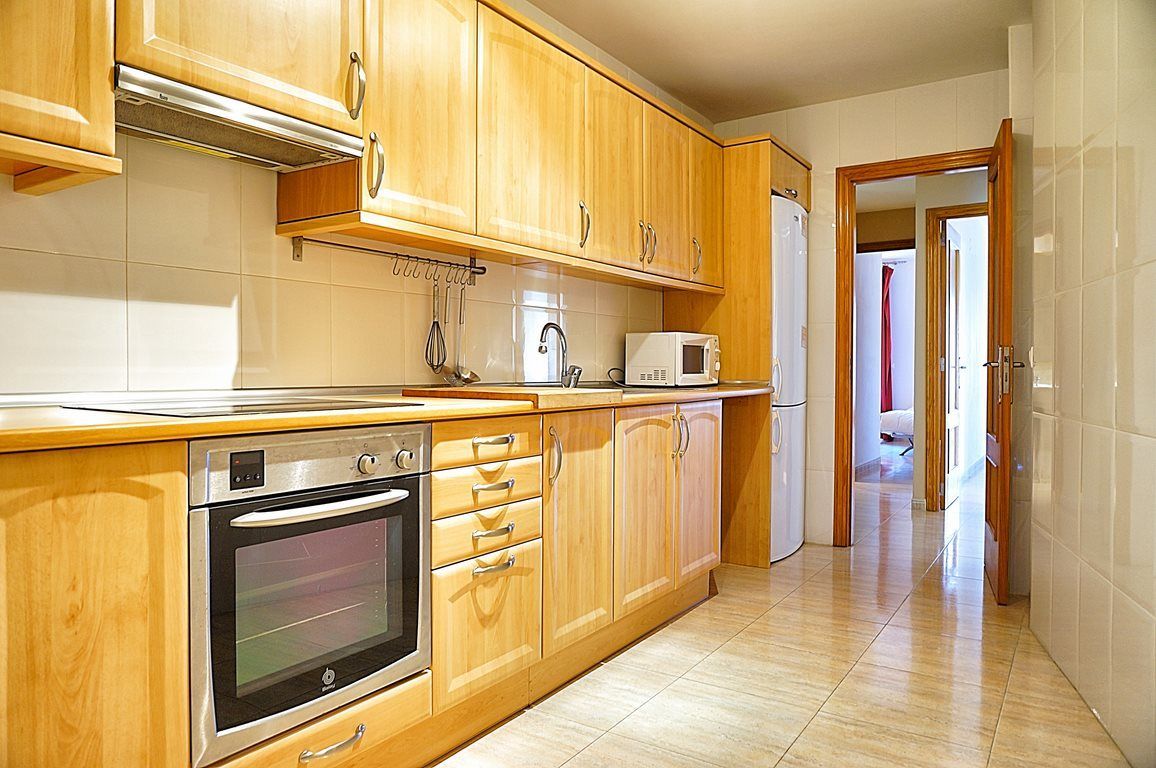 Piso con terraza en Campos, 2 habitaciones y mucha luz