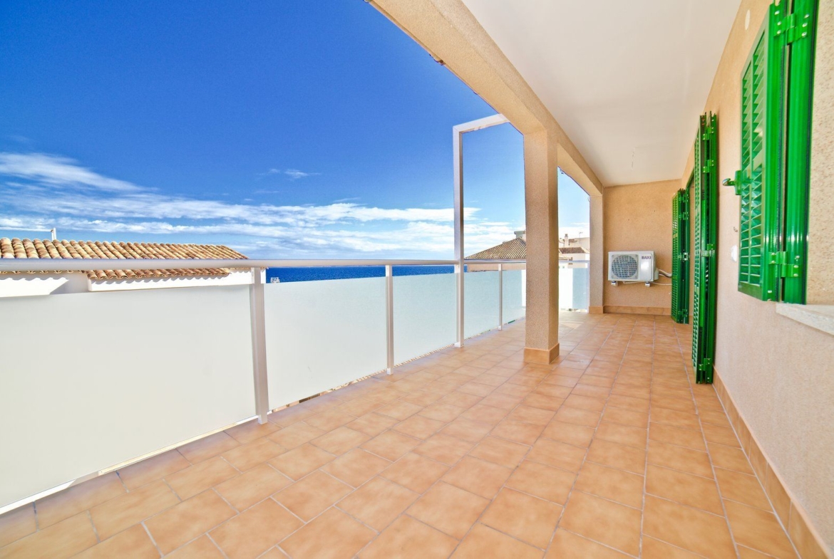 Penthouse mit Meerblick zur Miete in Colonia de Sant Jordi – 3 Zi.