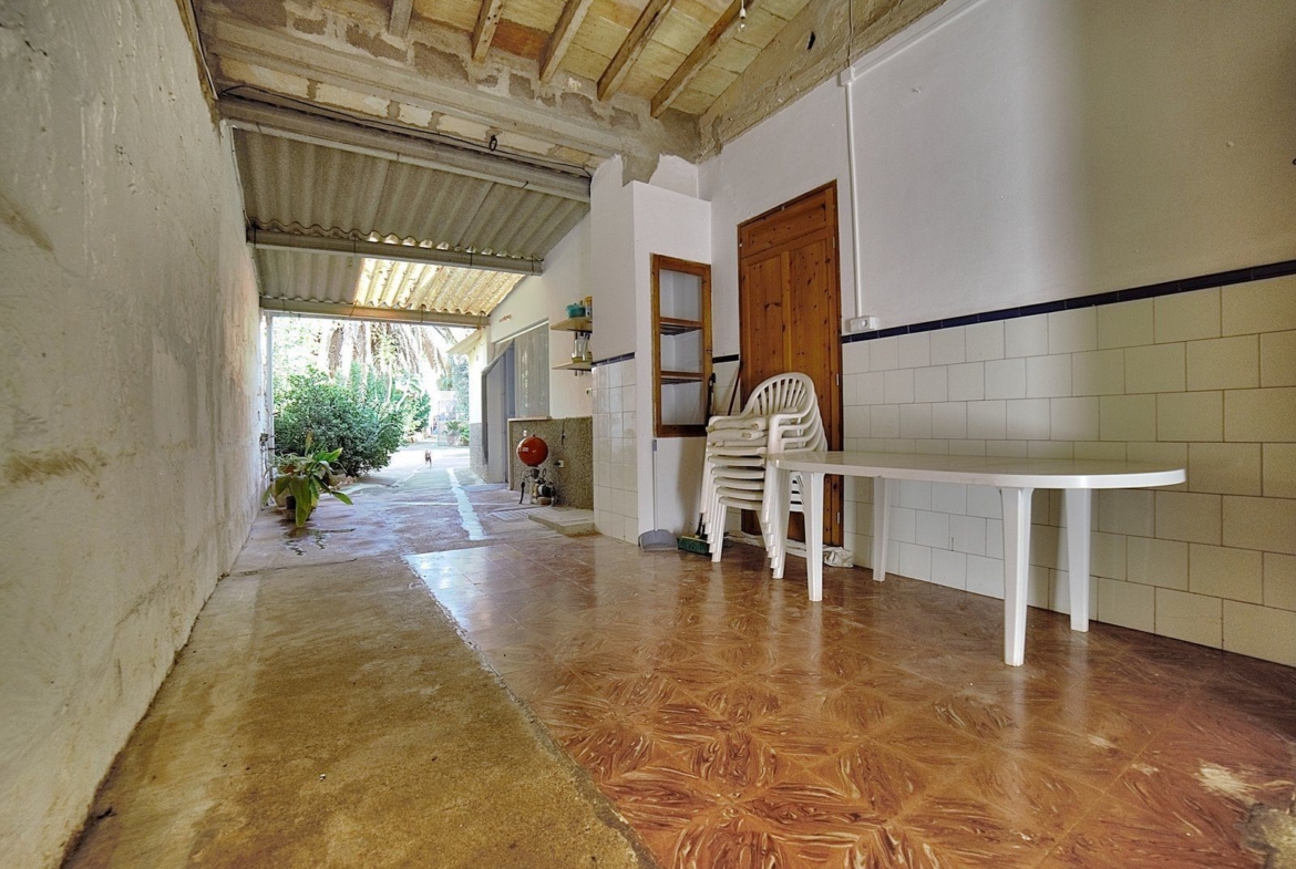 Casa de pueblo en alquiler en Es Llombards con patio y chimenea