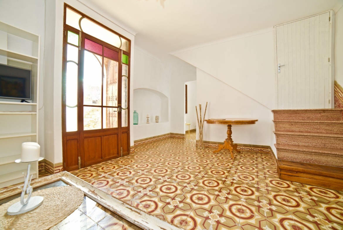 Renovated Village House with Garden & Sea Views for Rent in Ses Salines