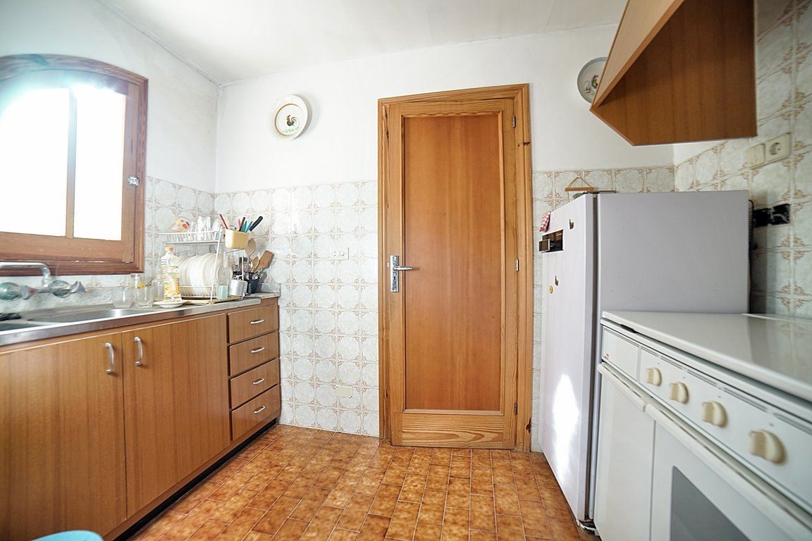Village House in Ses Salines With Terrace & Fireplace