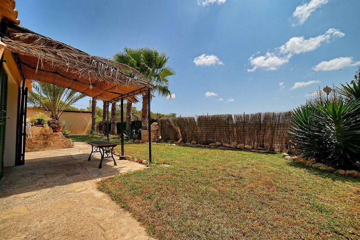 Casa de campo con piscina en alquiler junto a Ses Salines