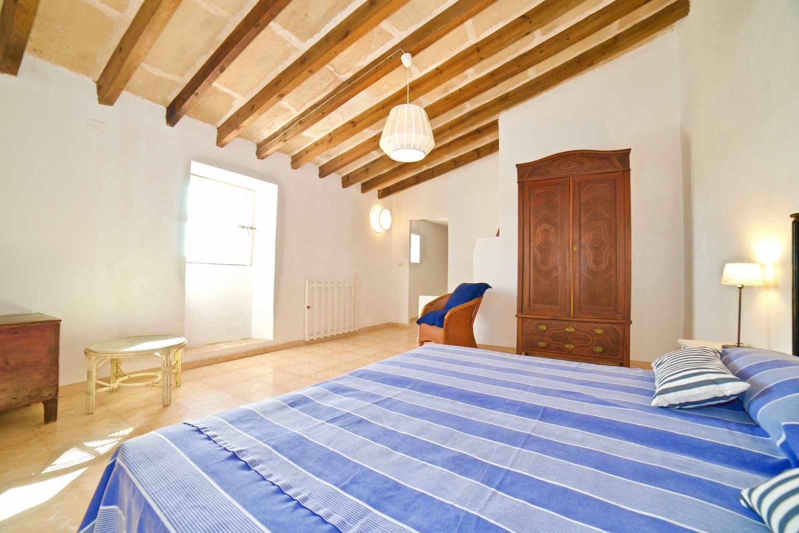 Renovated Village House with Garden & Sea Views for Rent in Ses Salines