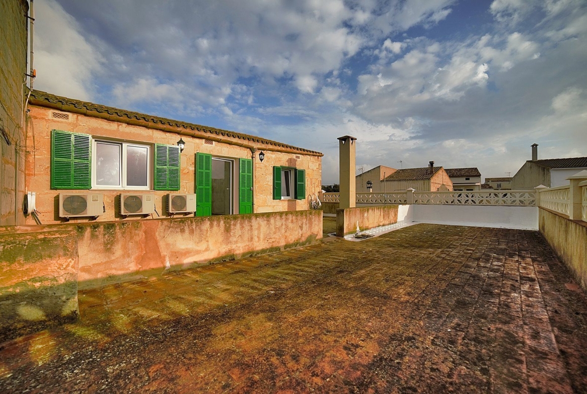 Renovated Village House for Rent with Terraces in Ses Salines