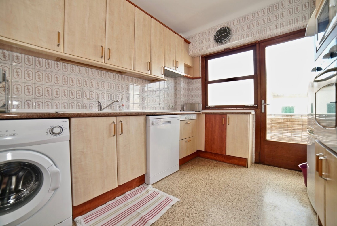 Seafront Apartment for Rent in Colonia de Sant Jordi