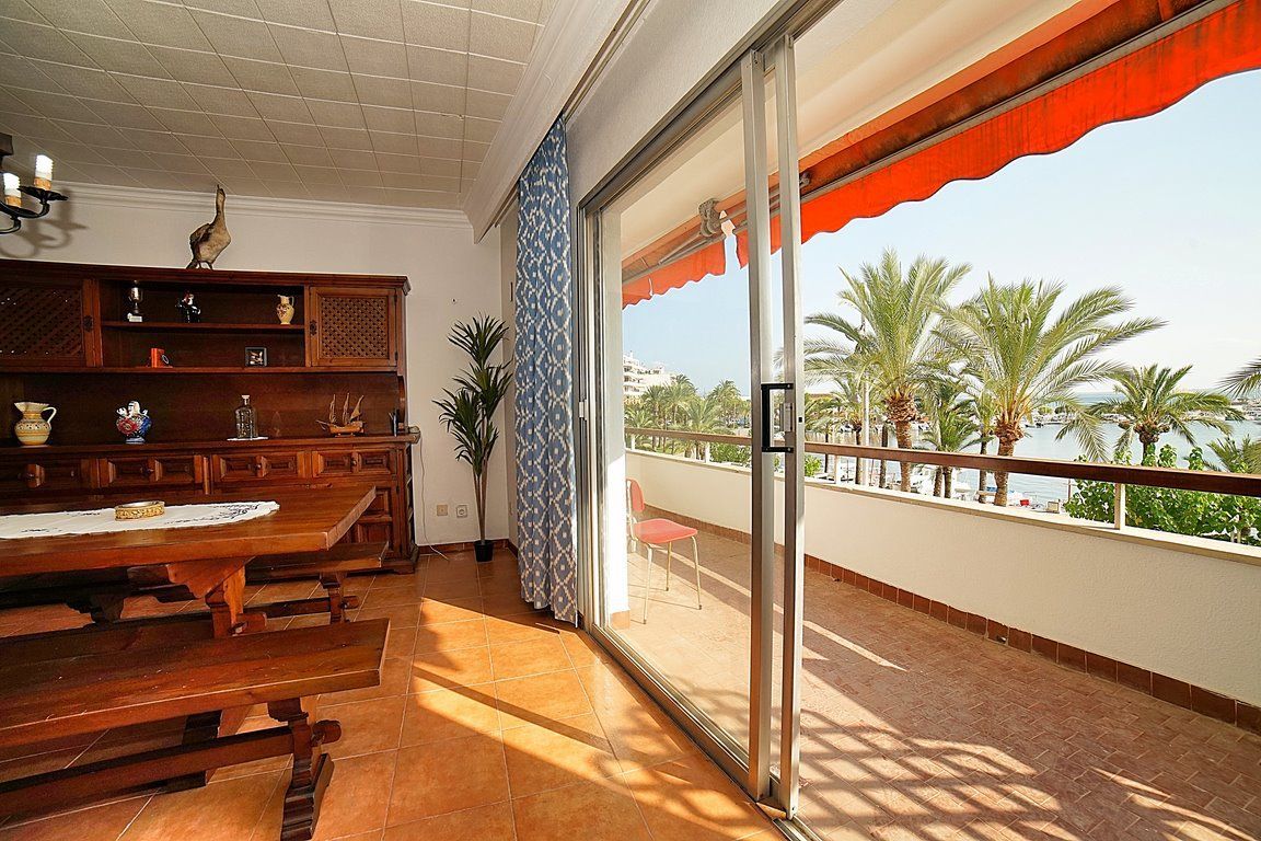 Piso en primera línea en el Puerto de Alcudia con vistas al mar