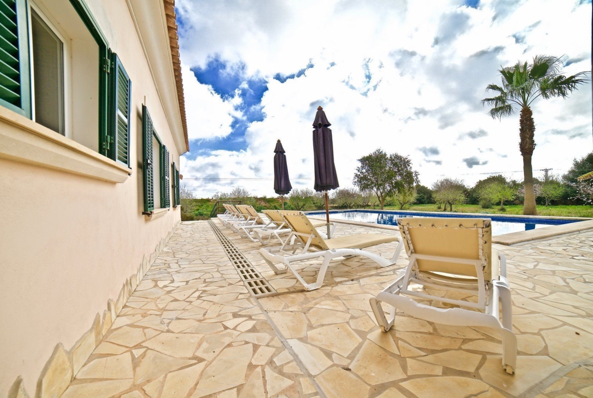 Landhaus mit Pool und Meerblick bei Portocolom, Santanyí
