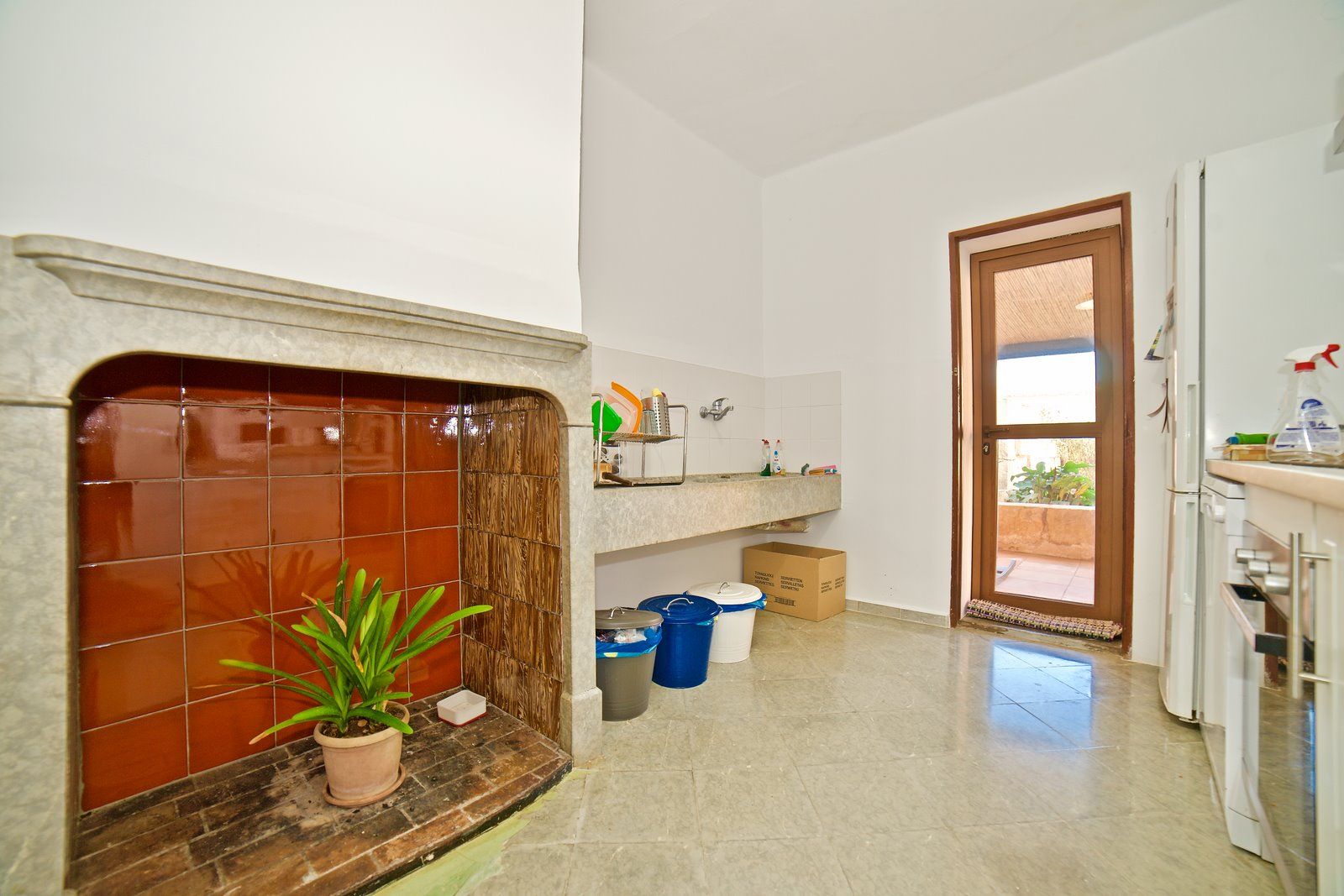 Casa de pueblo con jardín y garaje en Ses Salines