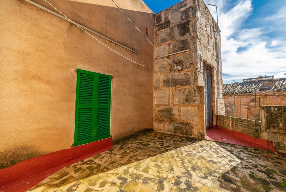 Village House with Potential for Sale in Ses Salines, Mallorca