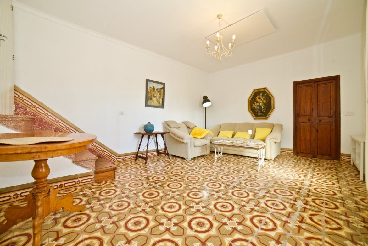 Renovated Village House with Garden & Sea Views for Rent in Ses Salines