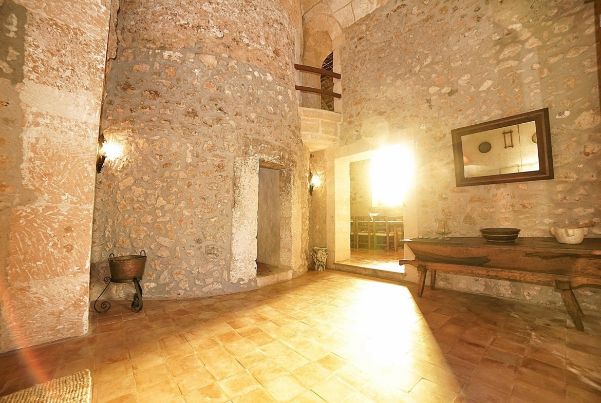 Restored 17th-Century Windmill for Rent in Algaida, Mallorca