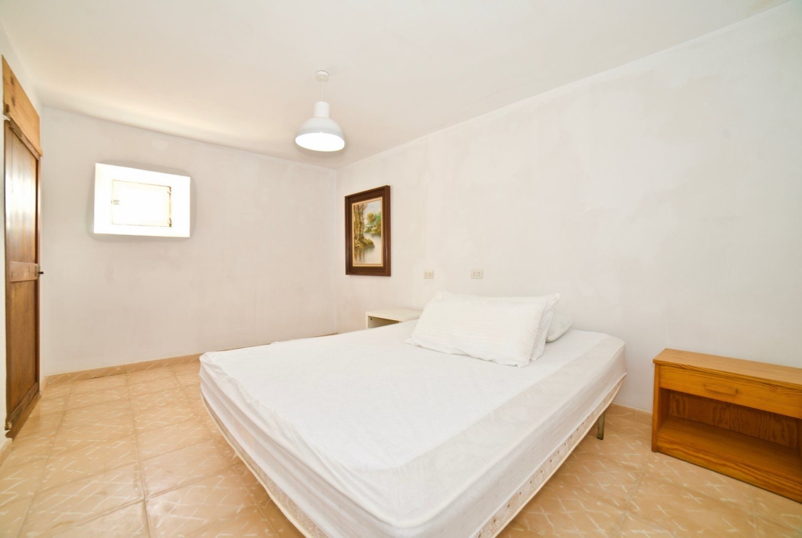 Renovated Village House with Garden & Sea Views for Rent in Ses Salines