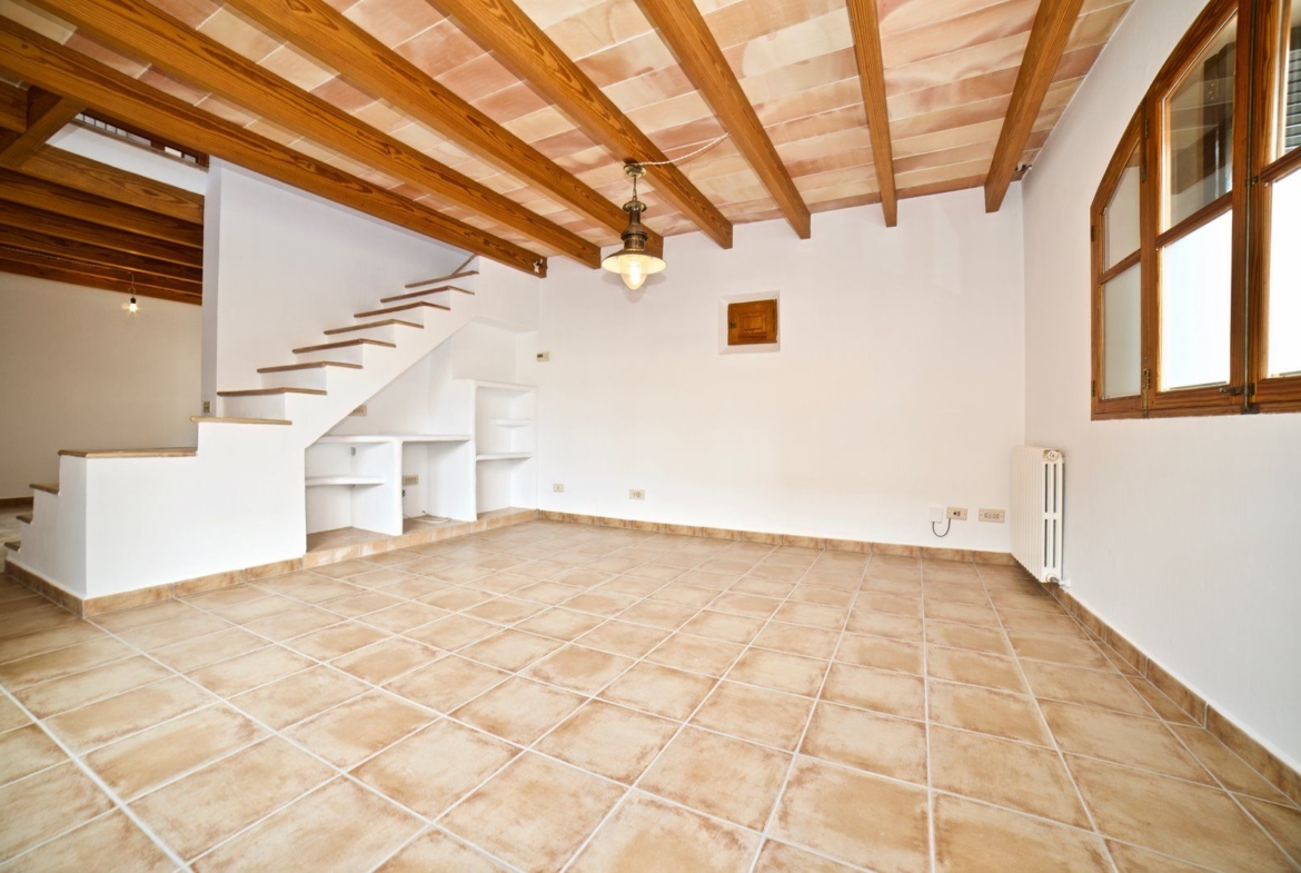 Spacious Village House for Rent with Patio in Es Llombards