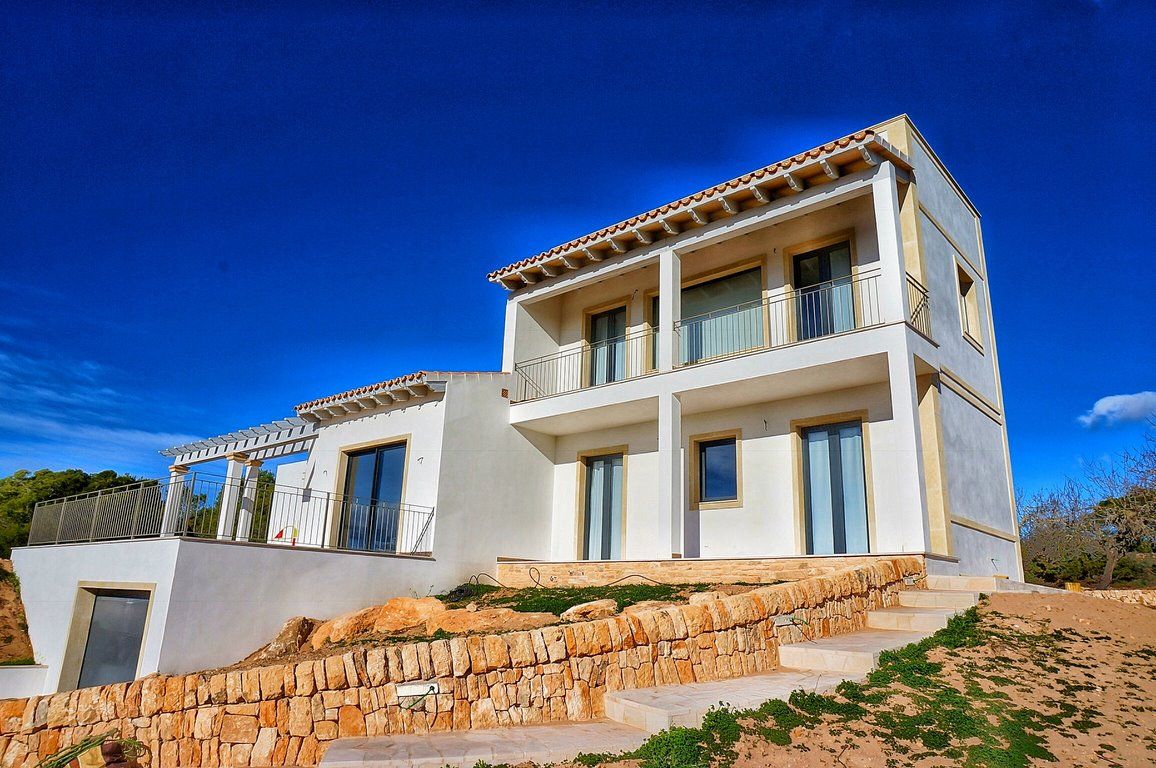 Casa de campo en alquiler con piscina y vistas al mar, Colonia de Sant Jordi