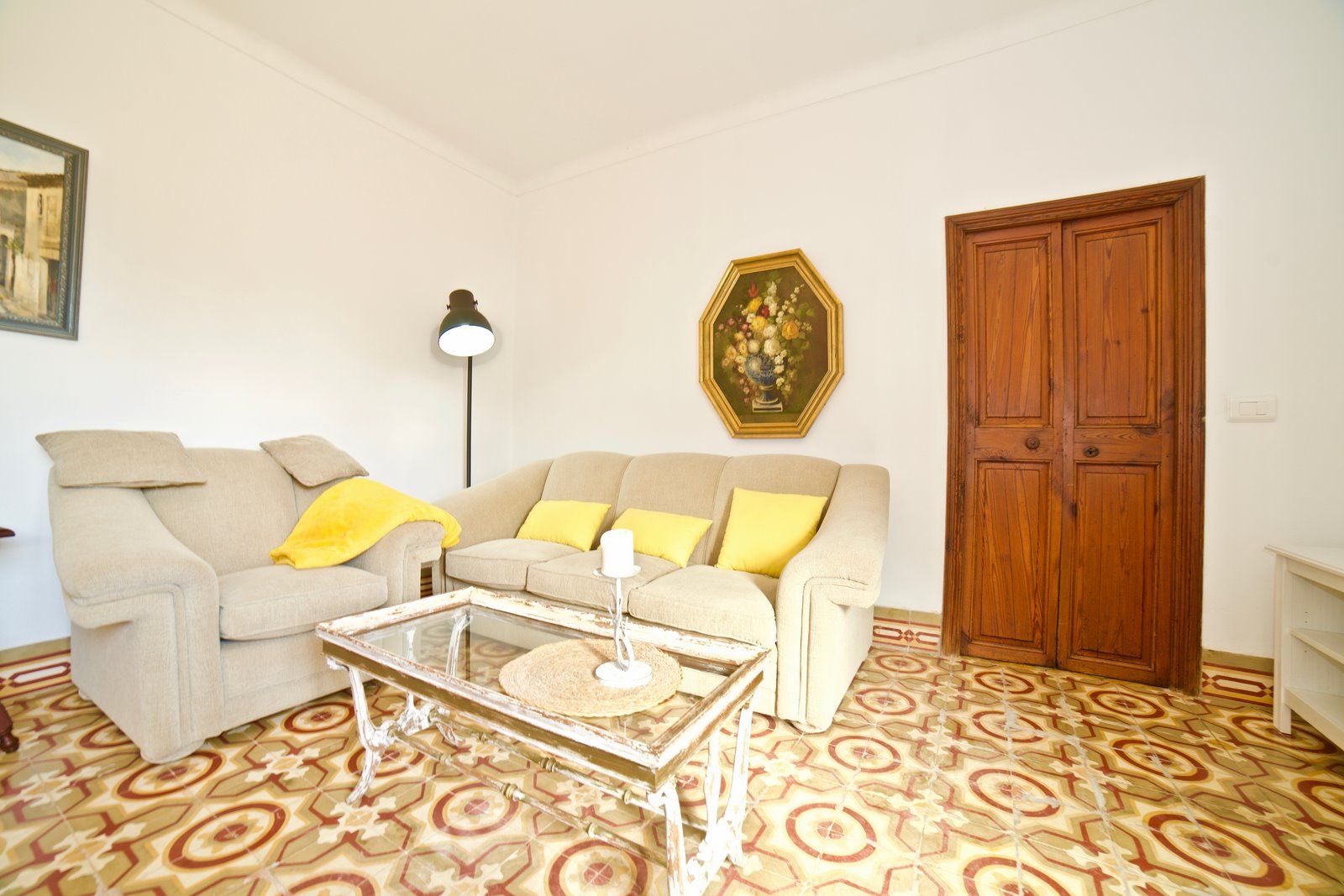 Renovated Village House with Garden & Sea Views for Rent in Ses Salines