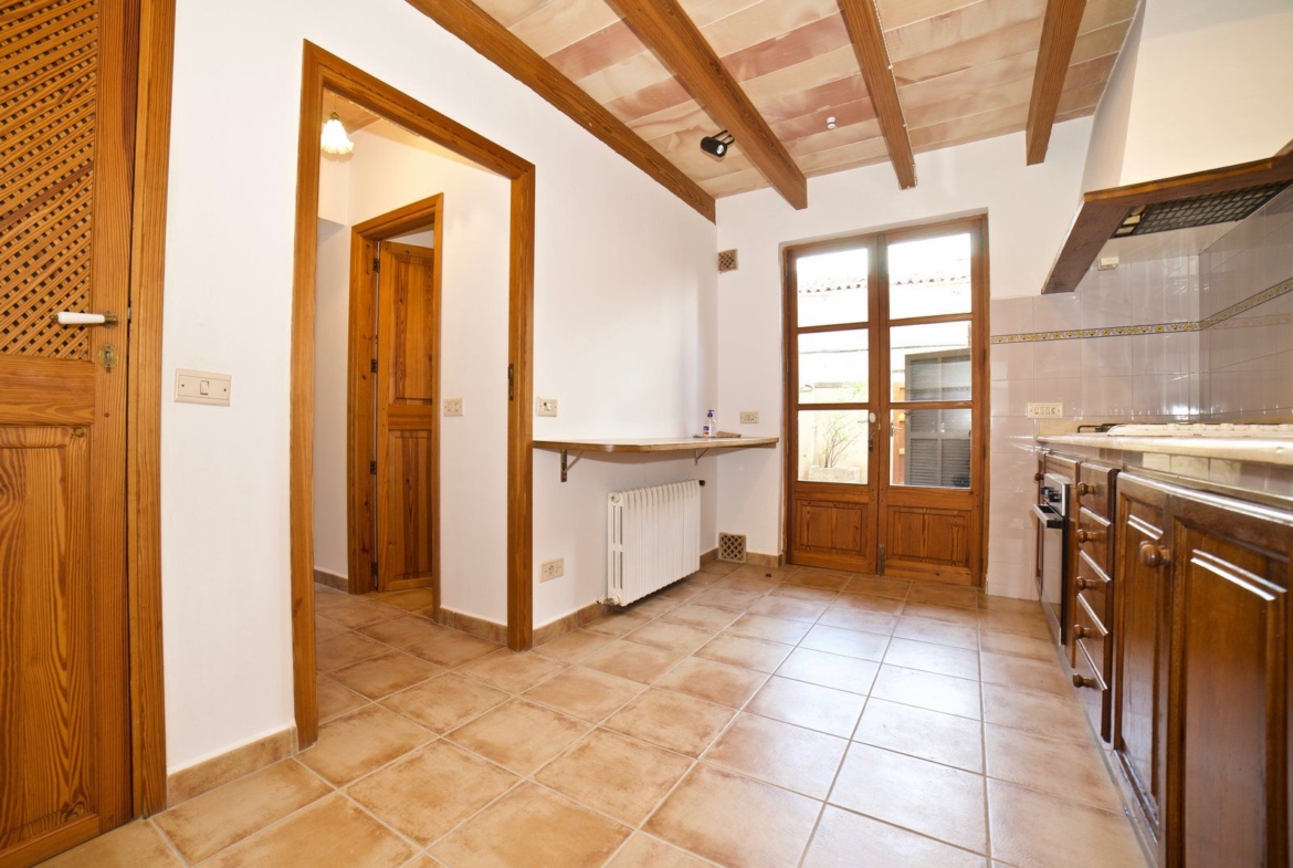 Spacious Village House for Rent with Patio in Es Llombards
