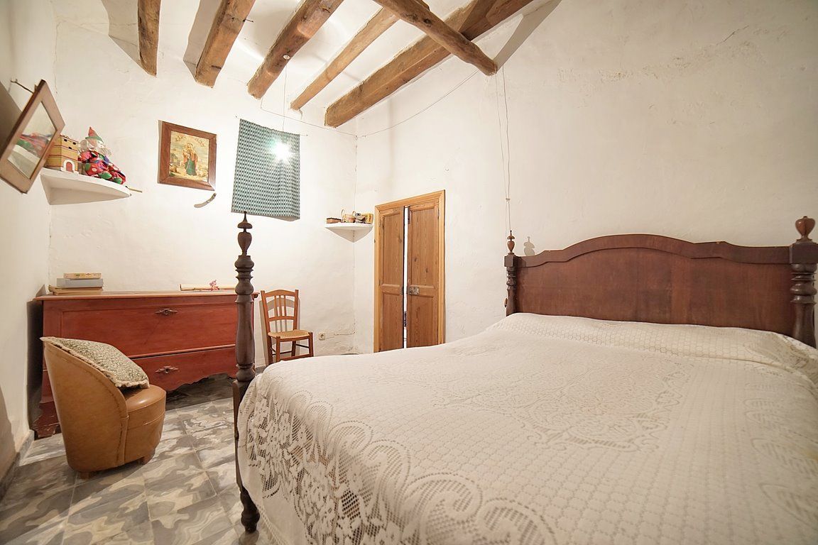 Village House in Ses Salines With Terrace & Fireplace