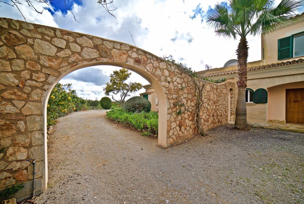 Landhaus mit Pool und Meerblick bei Portocolom, Santanyí
