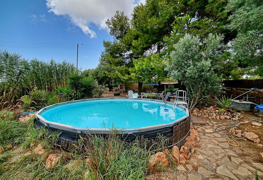 Casa de campo con piscina en alquiler junto a Ses Salines