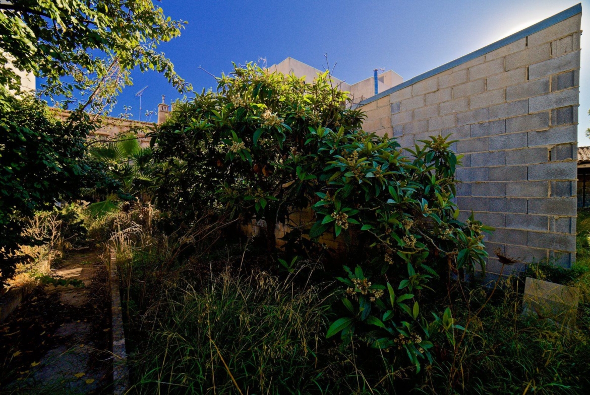 Stadthaus mit Garten und Garage in Campos, Mallorca