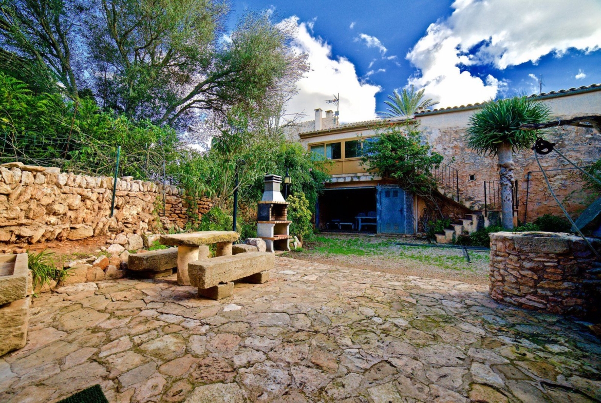 Charming Village House for Rent in Ses Salines with Garden