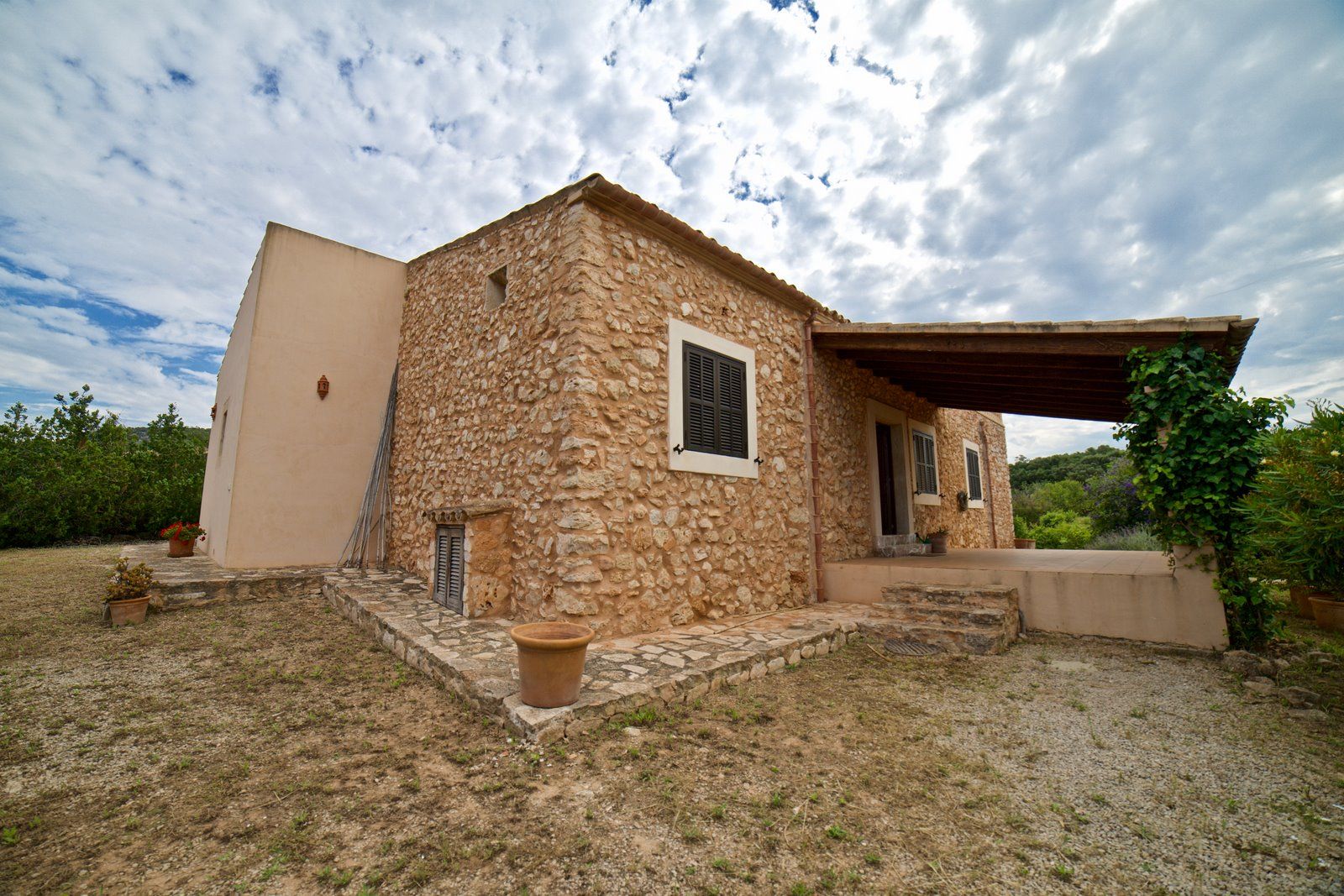 Landhaus mit Pool und Meerblick bei Santanyí – Mallorca