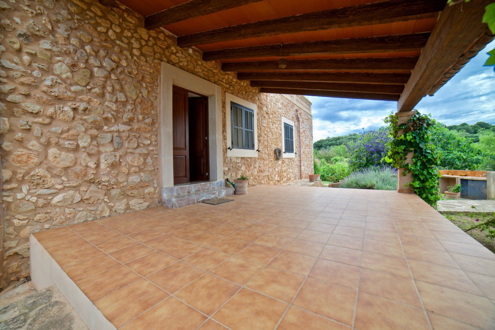 Landhaus mit Pool und Meerblick bei Santanyí – Mallorca
