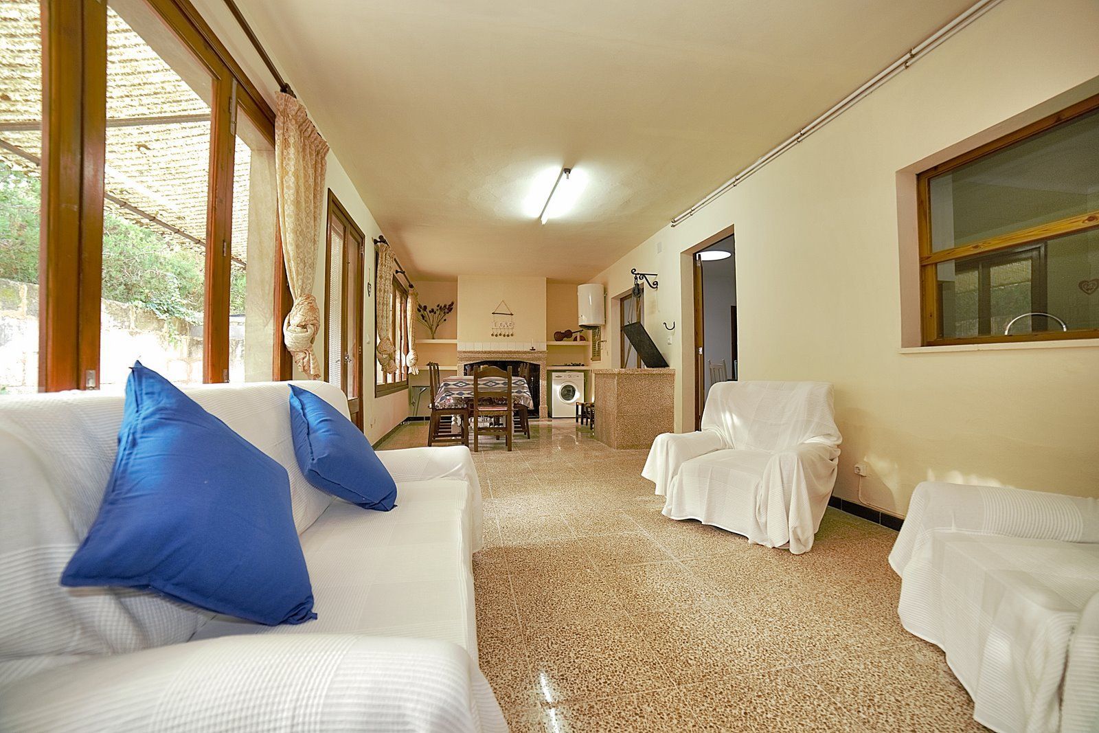Renovated Village House for Rent with Terraces in Ses Salines