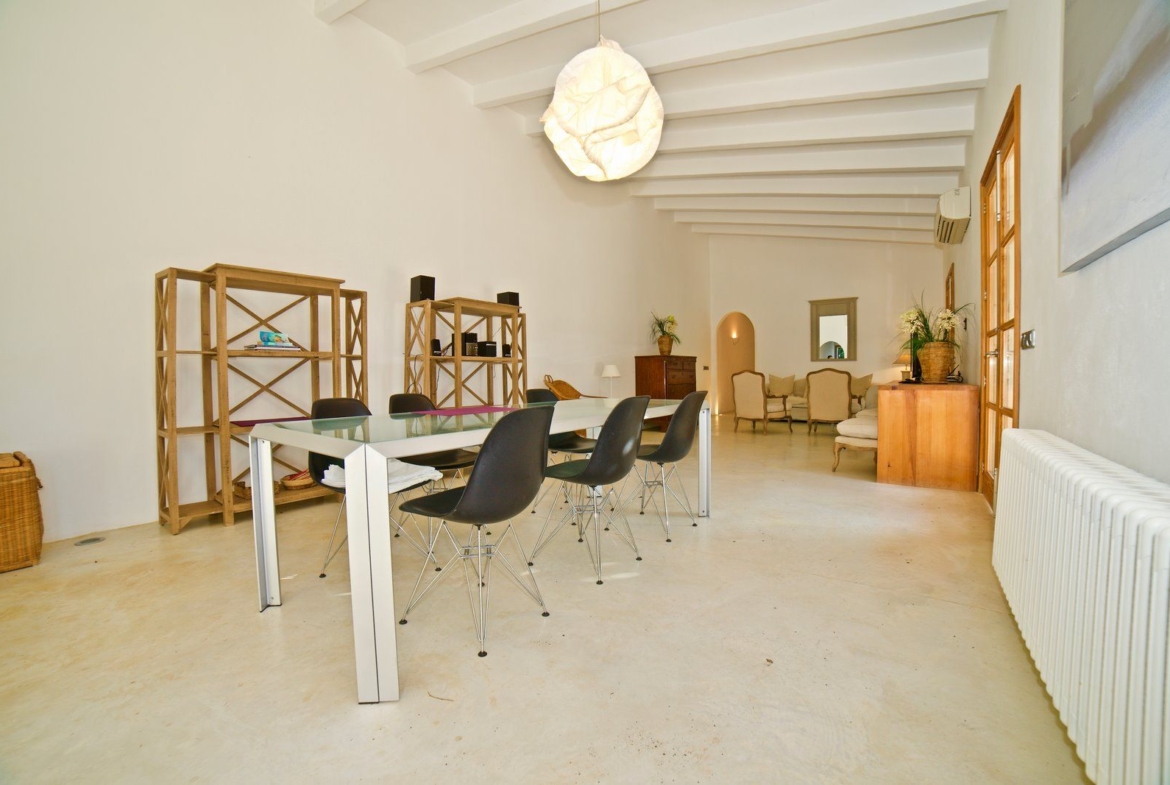 Chalet mit Pool zur Saisonmiete in Es Llombards, Südost-Mallorca