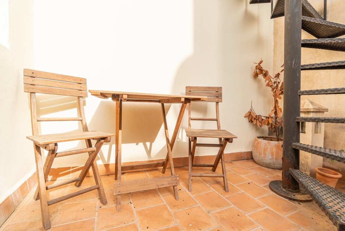 Alquiler casa de pueblo en Llucmajor: renovada, con patio y solárium