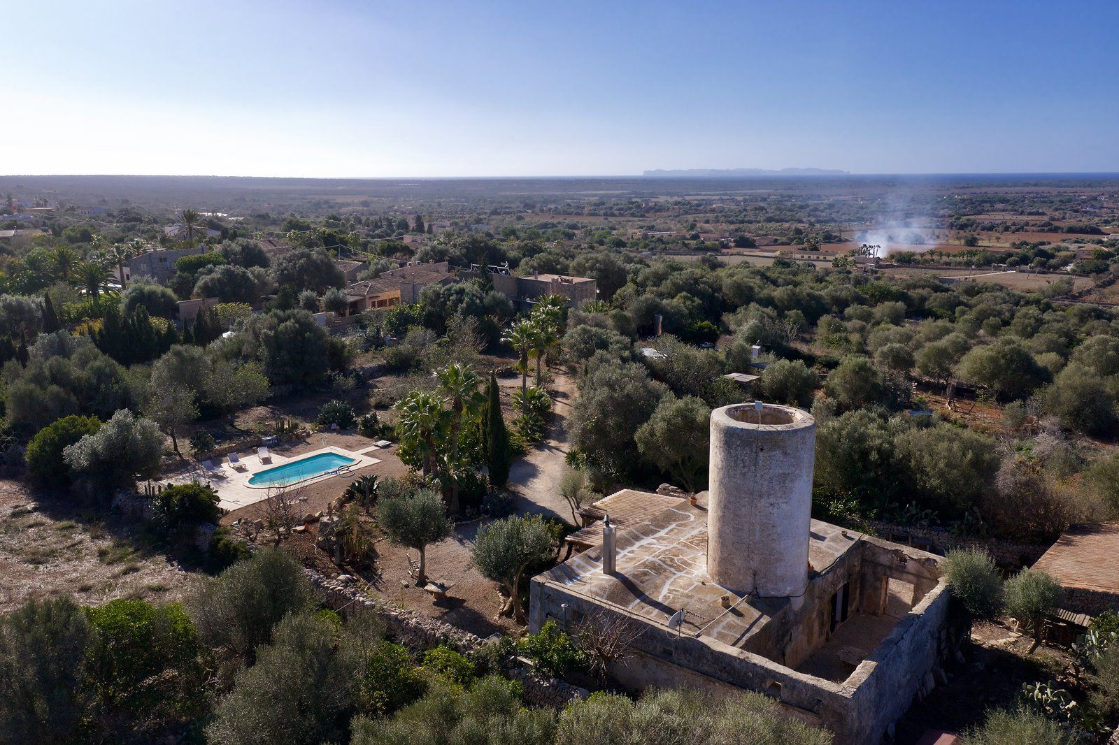 4-2032-Villasyfincasmallorca.jpeg Restored Windmill with Garden, Pool & Guest House in Ses Salines