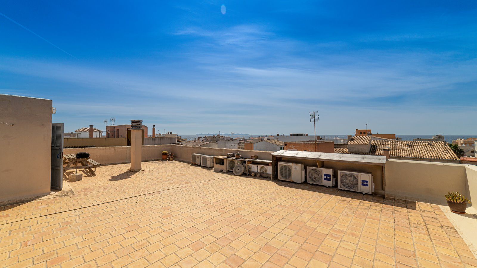 Renovierte Wohnung mit Meerblick und Terrasse in Colonia de Sant Jordi