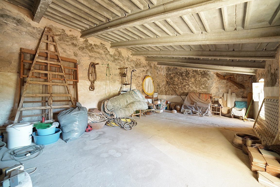 Village House in Ses Salines With Terrace & Fireplace