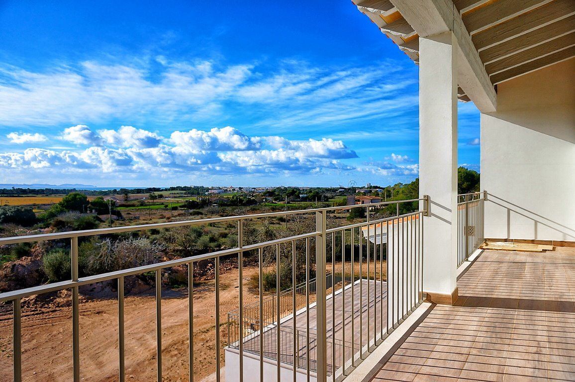 Casa de campo en alquiler con piscina y vistas al mar, Colonia de Sant Jordi