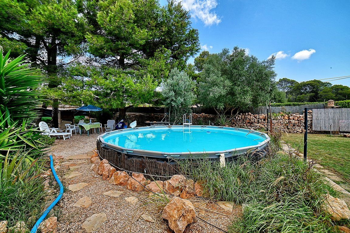 Casa de campo con piscina en alquiler junto a Ses Salines