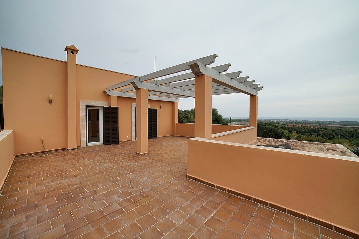 Casa de campo con vistas al mar en s'Horta, Santanyí