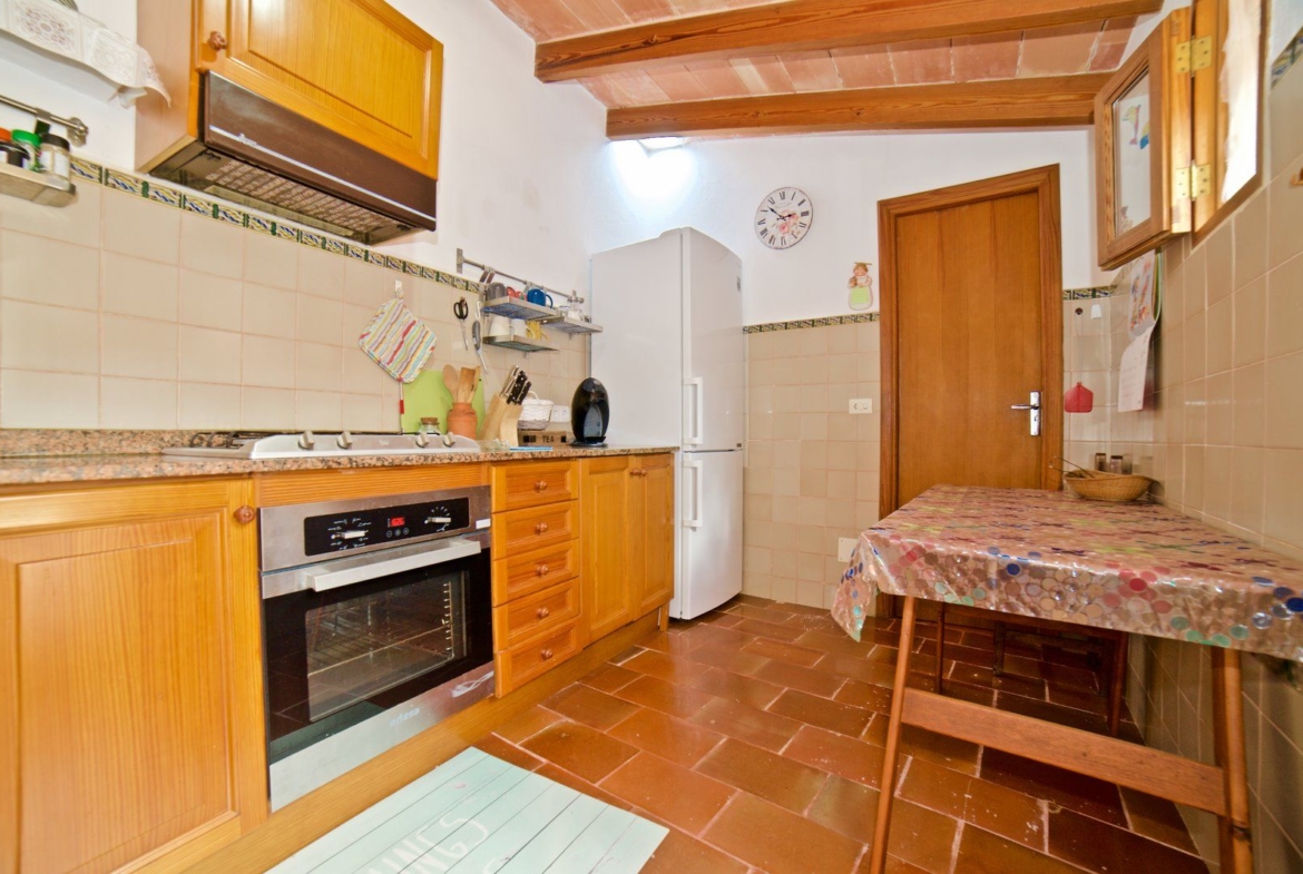Charming Village House for Rent in Ses Salines with Garden